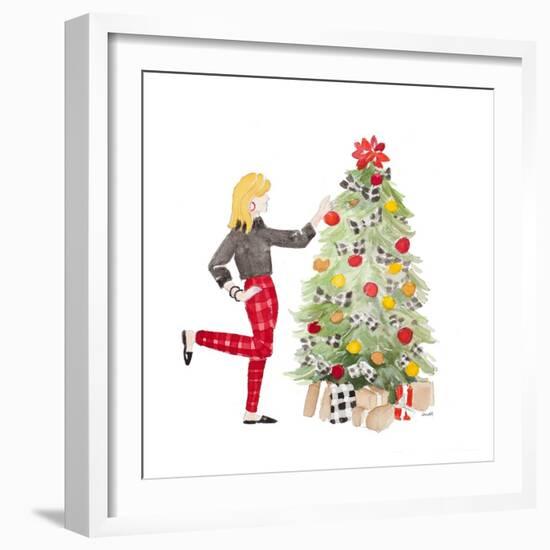 Decorating Christmas I-Lanie Loreth-Framed Art Print