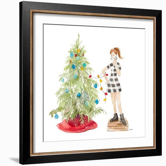 Decorating Christmas II-Lanie Loreth-Framed Art Print