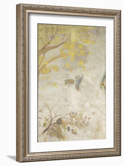 Décoration Domecy : la branche fleurie jaune-Odilon Redon-Framed Giclee Print