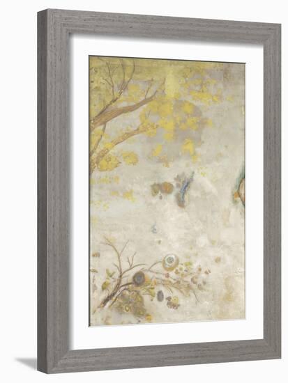 Décoration Domecy : la branche fleurie jaune-Odilon Redon-Framed Giclee Print