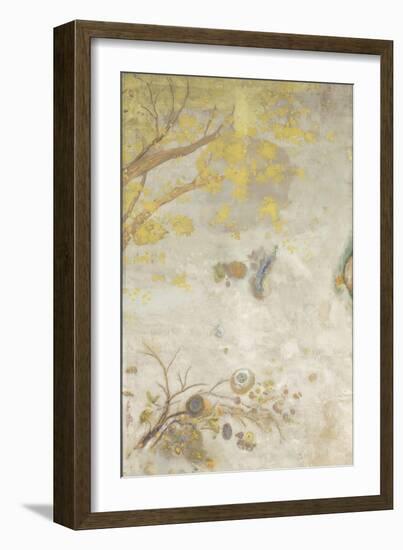 Décoration Domecy : la branche fleurie jaune-Odilon Redon-Framed Giclee Print