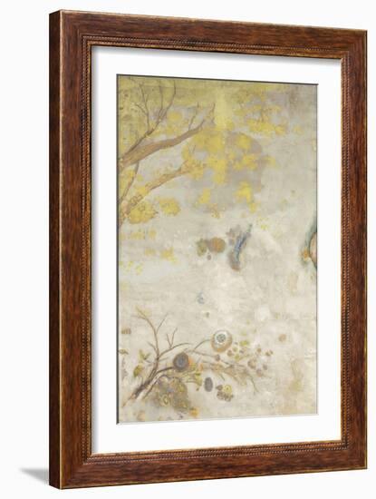 Décoration Domecy : la branche fleurie jaune-Odilon Redon-Framed Giclee Print