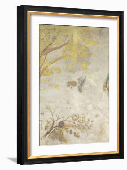 Décoration Domecy : la branche fleurie jaune-Odilon Redon-Framed Giclee Print