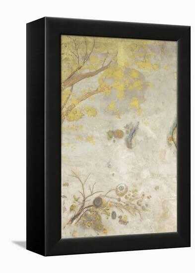 Décoration Domecy : la branche fleurie jaune-Odilon Redon-Framed Premier Image Canvas