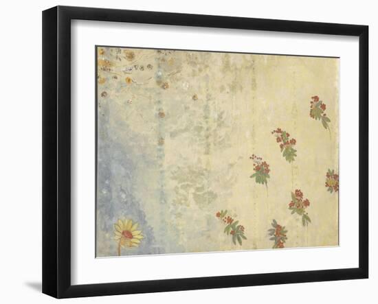 Décoration Domecy : marguerite et baies de sorbier-Odilon Redon-Framed Giclee Print