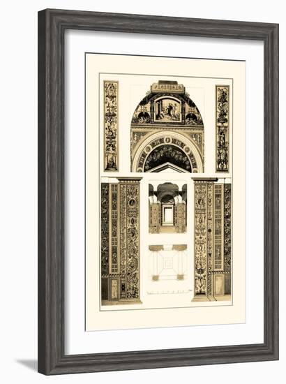 Decoration of the Second Corridor of the Loggie in the Vatican-J. Buhlmann-Framed Art Print