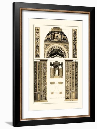 Decoration of the Second Corridor of the Loggie in the Vatican-J. Buhlmann-Framed Art Print