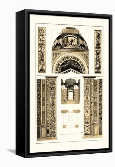 Decoration of the Second Corridor of the Loggie in the Vatican-J. Buhlmann-Framed Stretched Canvas