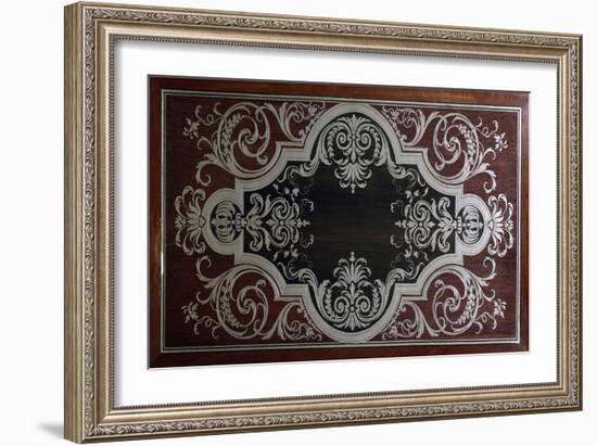 Decoration on Inside of Ebony Cabinet Door-Andre-charles Boulle-Framed Giclee Print