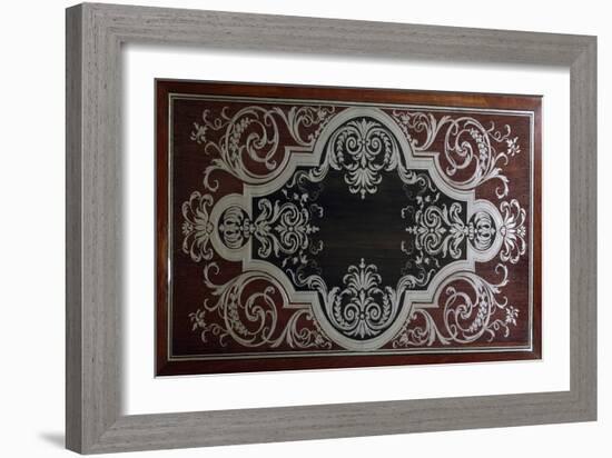 Decoration on Inside of Ebony Cabinet Door-Andre-charles Boulle-Framed Giclee Print