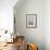 Decoration, White, Window Frames, Lantern, Candle, Bowl, Stones, Starfish-Andrea Haase-Framed Photographic Print displayed on a wall