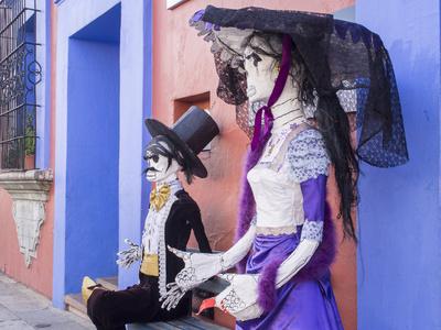 Decorations For The Day Of The Dead Dia De Los Muertos Oaxaca Mexico North America Photographic Print By Melissa Kuhnell Art Com