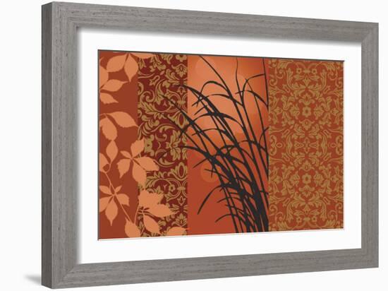 Decorative Autumn-Edward Aparicio-Framed Art Print