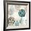 Decorative Blue Ornaments I-Ellie Roberts-Framed Art Print