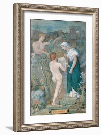 Decorative Canvass for the Town House of Madame Vignon, History-Pierre Puvis de Chavannes-Framed Giclee Print