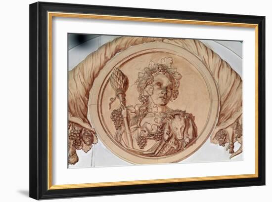 Decorative Detail from Chateau De Pierre-Levee, Olonne-Sur-Mer, Pays De La Loire, France-null-Framed Giclee Print