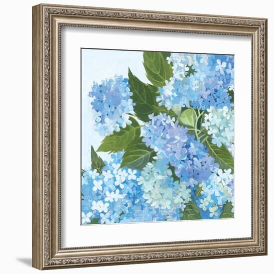 Decorative Hydrangea I-Kathrine Lovell-Framed Art Print