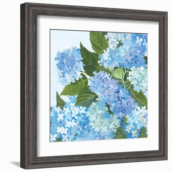 Decorative Hydrangea I-Kathrine Lovell-Framed Art Print