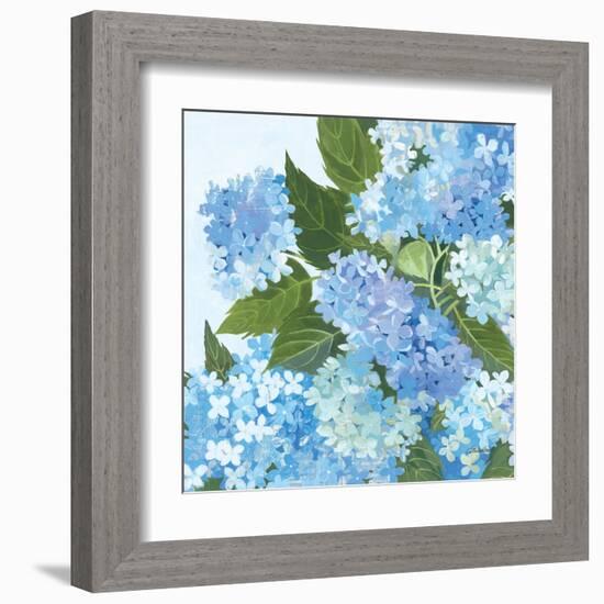 Decorative Hydrangea I-Kathrine Lovell-Framed Art Print