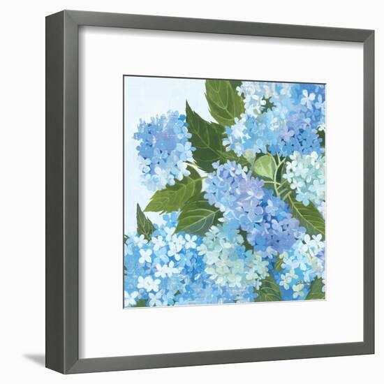 Decorative Hydrangea I-Kathrine Lovell-Framed Art Print