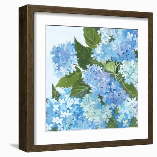 Decorative Hydrangea I-Kathrine Lovell-Framed Art Print