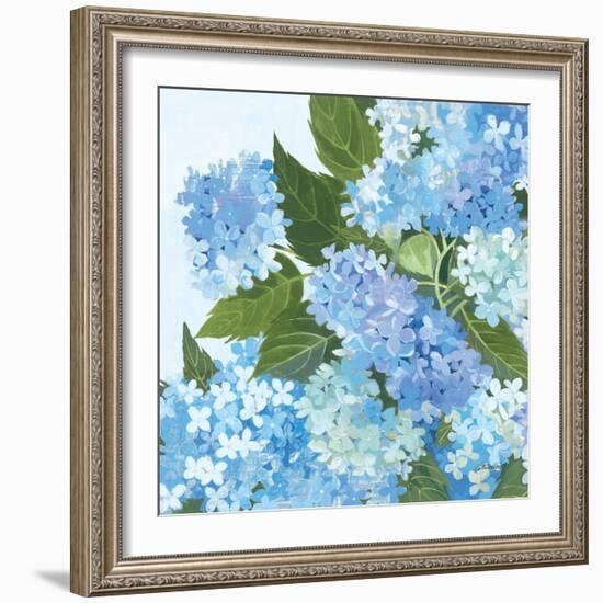 Decorative Hydrangea I-Kathrine Lovell-Framed Art Print