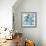 Decorative Hydrangea I-Kathrine Lovell-Framed Art Print displayed on a wall
