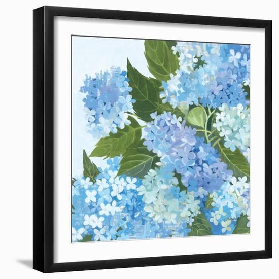 Decorative Hydrangea I-Kathrine Lovell-Framed Art Print