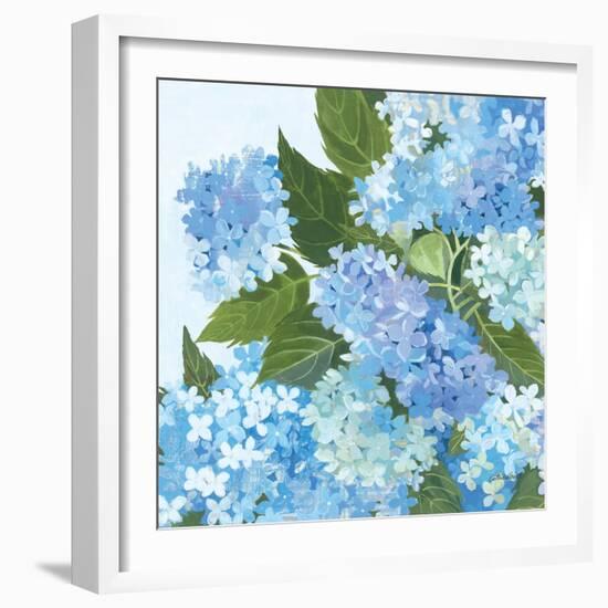 Decorative Hydrangea I-Kathrine Lovell-Framed Art Print