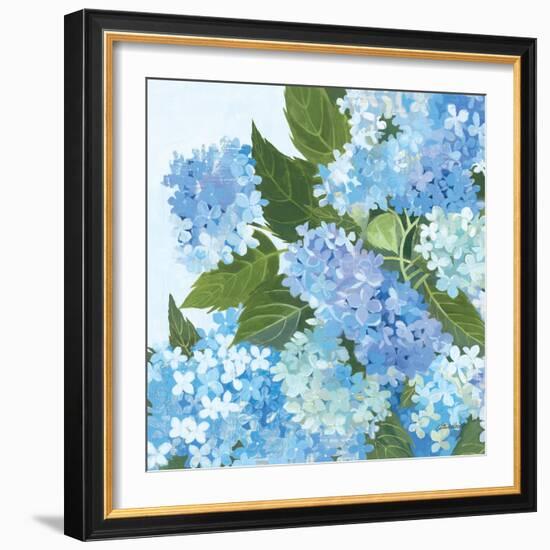 Decorative Hydrangea I-Kathrine Lovell-Framed Art Print