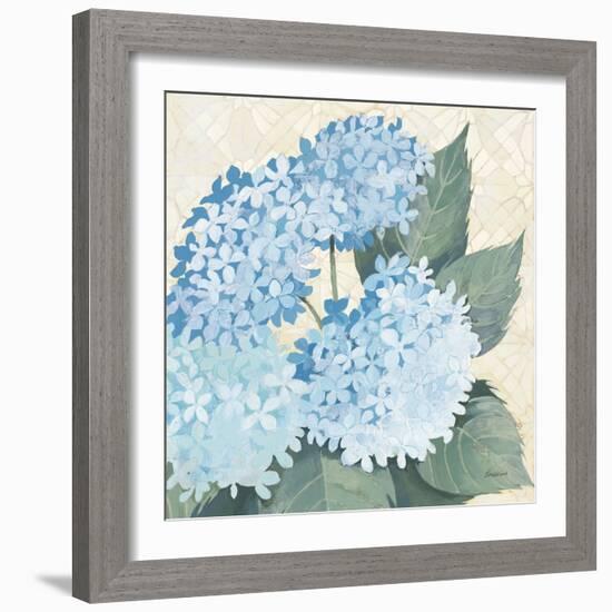 Decorative Hydrangea II Providence-Kathrine Lovell-Framed Art Print