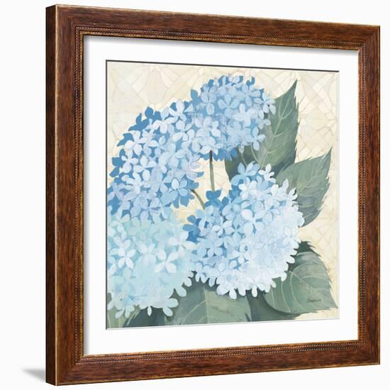 Decorative Hydrangea II Providence-Kathrine Lovell-Framed Art Print