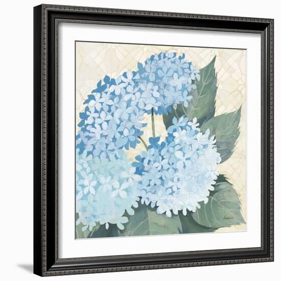 Decorative Hydrangea II Providence-Kathrine Lovell-Framed Art Print