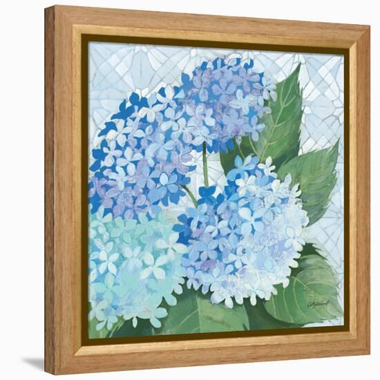 Decorative Hydrangea II-Kathrine Lovell-Framed Stretched Canvas