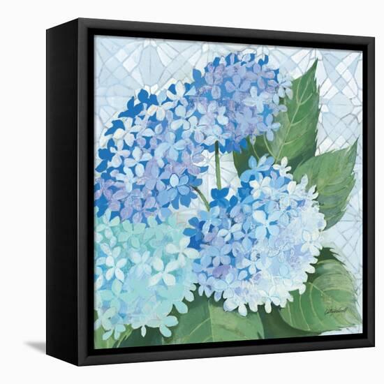 Decorative Hydrangea II-Kathrine Lovell-Framed Stretched Canvas