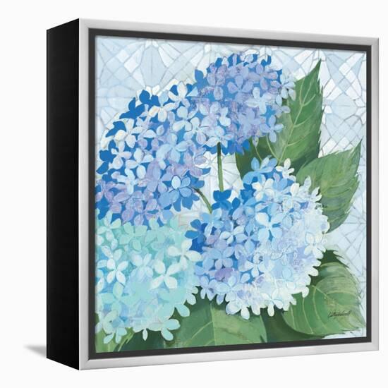 Decorative Hydrangea II-Kathrine Lovell-Framed Stretched Canvas