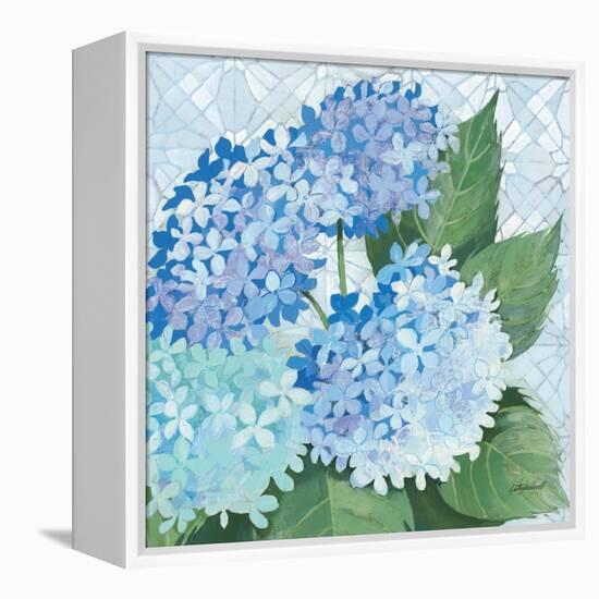 Decorative Hydrangea II-Kathrine Lovell-Framed Stretched Canvas