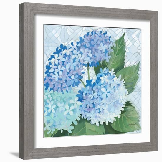 Decorative Hydrangea II-Kathrine Lovell-Framed Art Print