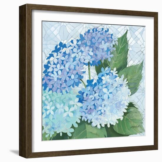 Decorative Hydrangea II-Kathrine Lovell-Framed Art Print