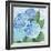 Decorative Hydrangea II-Kathrine Lovell-Framed Art Print