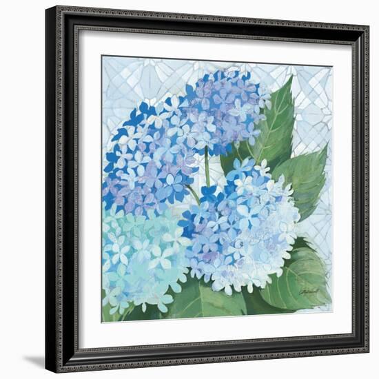 Decorative Hydrangea II-Kathrine Lovell-Framed Art Print