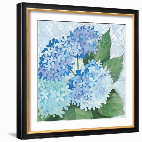 Decorative Hydrangea II-Kathrine Lovell-Framed Art Print