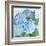 Decorative Hydrangea II-Kathrine Lovell-Framed Art Print