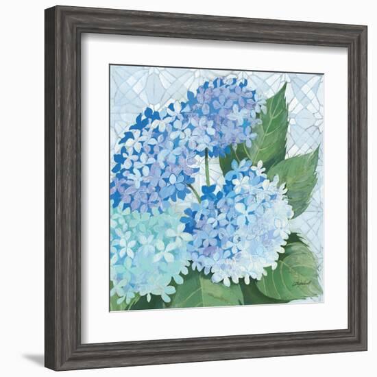 Decorative Hydrangea II-Kathrine Lovell-Framed Art Print