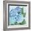 Decorative Hydrangea II-Kathrine Lovell-Framed Art Print