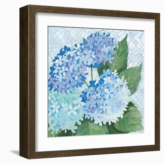 Decorative Hydrangea II-Kathrine Lovell-Framed Art Print