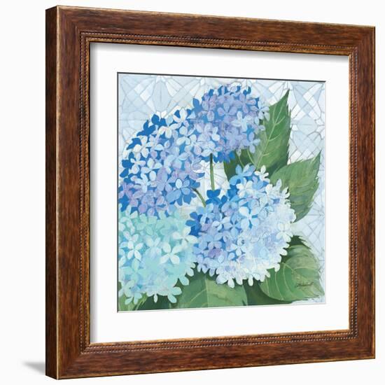 Decorative Hydrangea II-Kathrine Lovell-Framed Art Print