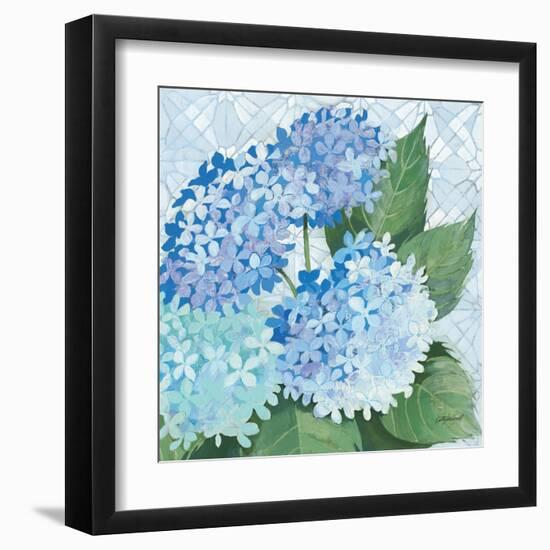 Decorative Hydrangea II-Kathrine Lovell-Framed Art Print