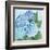 Decorative Hydrangea II-Kathrine Lovell-Framed Art Print