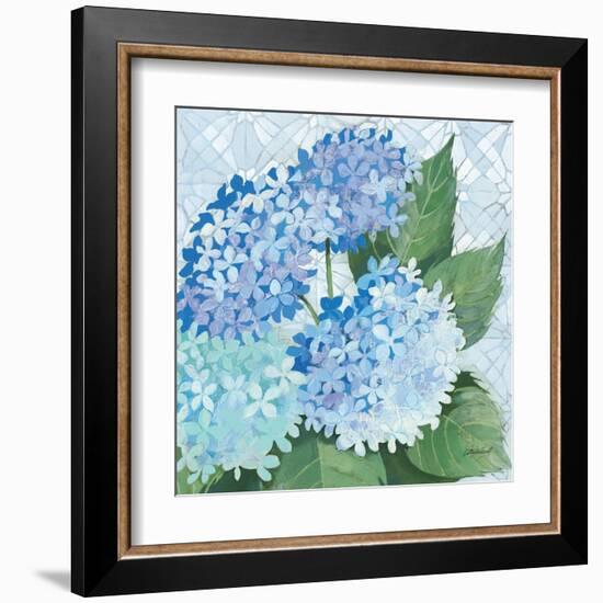 Decorative Hydrangea II-Kathrine Lovell-Framed Art Print